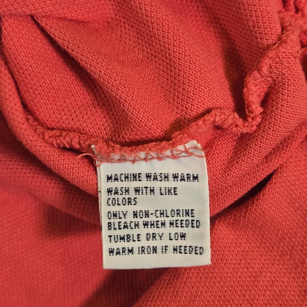 Polo Ralph‎ Lauren Shirt Mens XXL Red Golf Polo Green Pony Logo